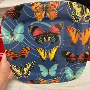 14”x14” Butterfly Serving Tray